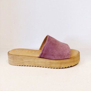 NEW! Musse & Cloud Keisha Platform Sandal,  Lilac size 6